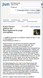 Mobile Screenshot of jungejournalisten.de