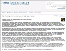 Tablet Screenshot of jungejournalisten.de